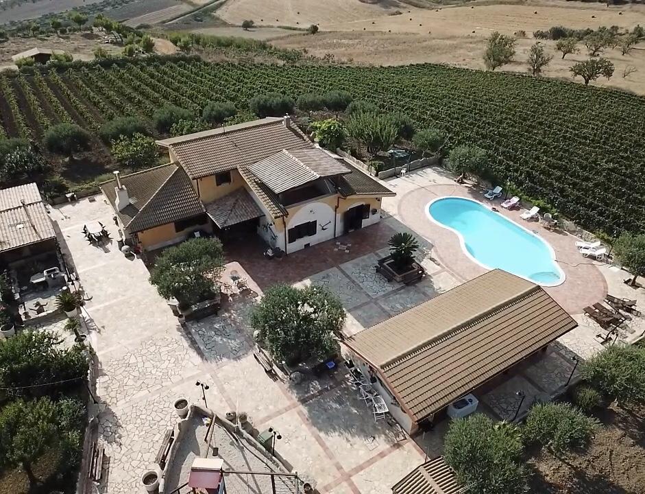 Agriturismo Tenuta San Giovanni Casale Leto SantʼAngelo Muxaro Exteriör bild